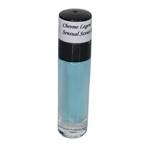 Chrome Legend - Men's Fragrance Body Oil Scented Aroma Amber Musk