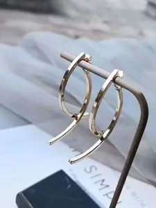 1 Pair X Ring Earrings for Women, Cross Earrings, Simple Hug Style, Elegant Jewelry for Teens, Perfect Gift for Special Occasions