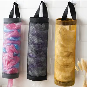 Plastic Bag Dispenser Send a hook, Wall-Mounted Organizer for Home Kitchen Summer Beach Party Food Camping Room Decor, Kitchen Accessories, Space Saving Bags