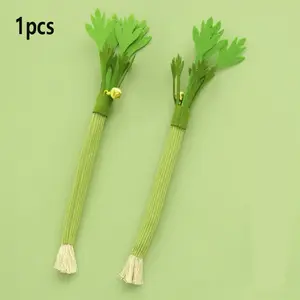 Original Realistic Celery Cat Toy with Bell, Durable Chewable Cat Toy, Pet Supplies Wholesale, Cat Toy Wood Carrot Mimic, Cat Entertainer
