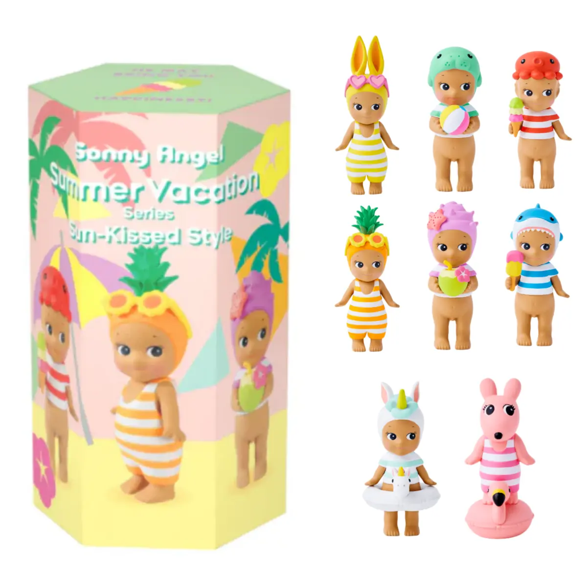 Sonny Angel Summer Vacation Series Sun-Kissed Style Sealed Blind Box Gift for Birthday