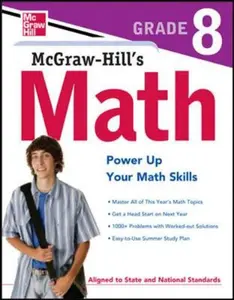 USED-Mcgraw-Hill's Math Grade 8 by McGraw-Hill (Paperback)
