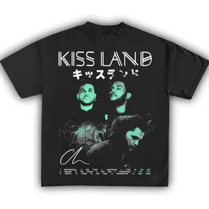 Adult and Youth Weeknd 'Kissland' Album Tee, Weeknd T-shirt, R&B Music Shirt, Rapper Shirt, Hip Hop Rap Shirt, Graphic Tees, Music Top