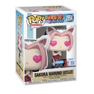 Funko Pop! Naruto Shippuden Sakura Haruno Sasuke's Paw Encyclopedia Limited Edition Vinyl Figure 2054