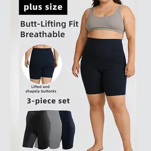 Summer Clearance Sale Ladies' Tight-fitting Sports Shorts, Running Yoga Shorts, Yoga Pants, High Waist Tummy Control Shorts with Pockets, Suitable for Outdoor Walking, Fitness, and Indoor Casual Wear tiktokshopspringglowup biker
