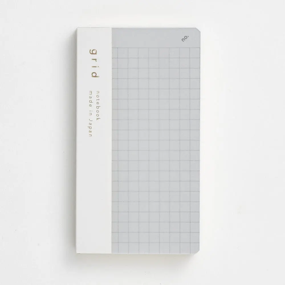 Daigo Isshoni Mini Grid Notebook - Clear