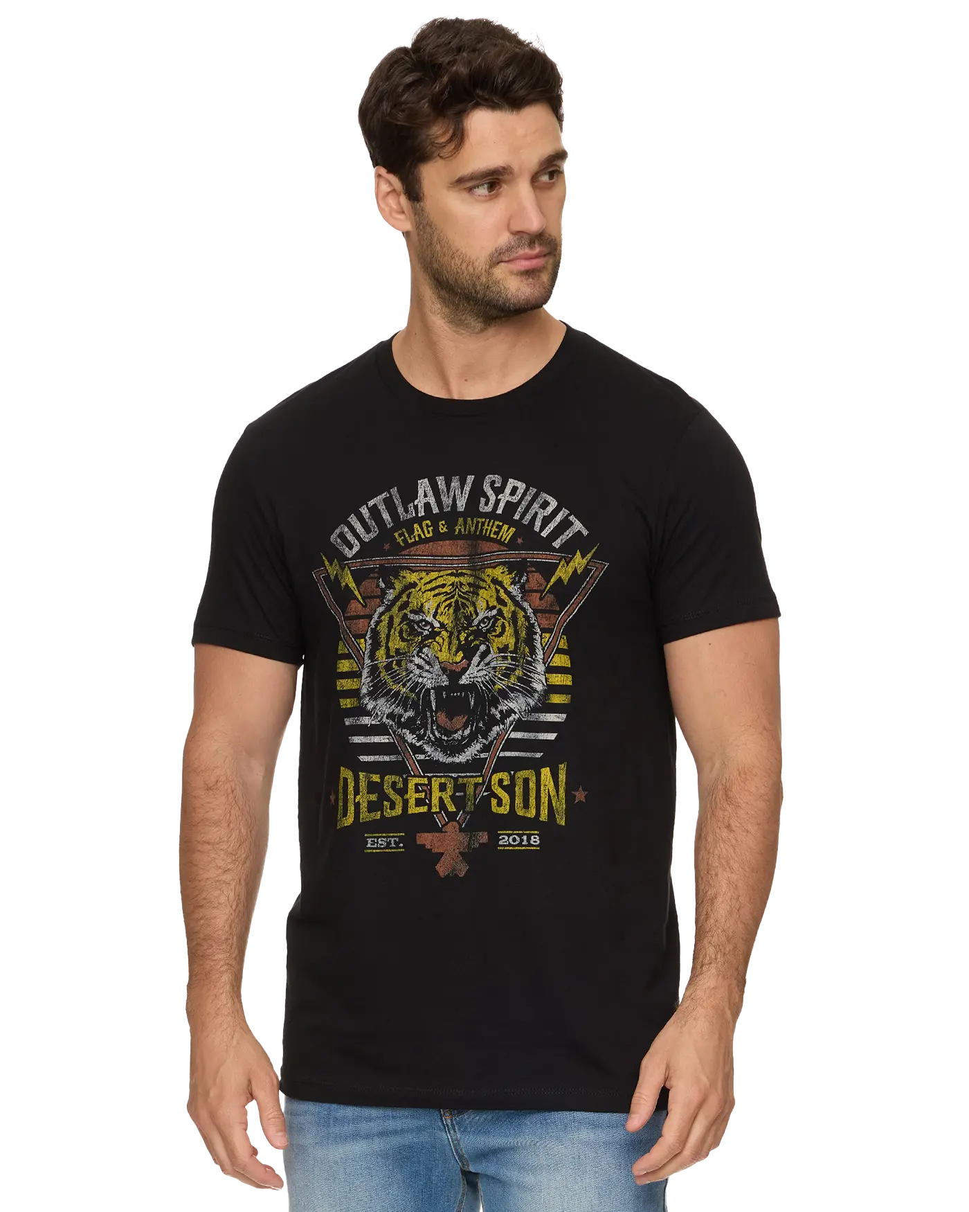Men's Graphic T-Shirt – Outlaw Spirit Desert Son by Dierks Bentley Tee