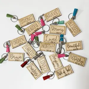 Bulk pack - 90 pieces- Promises inspirational Keychain