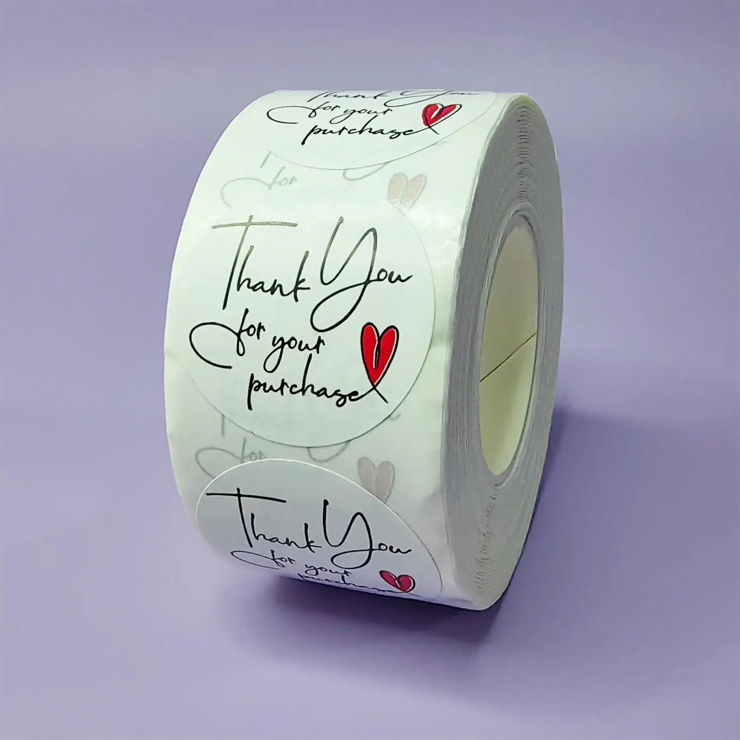 500pcs/roll Letter Pattern Round Label Sticker, Gift Wrapping Sealing Sticker, Party Gift DIY Supplies