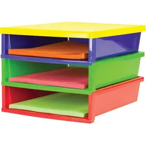 Storex  Quick Stack Construction Paper Organizer