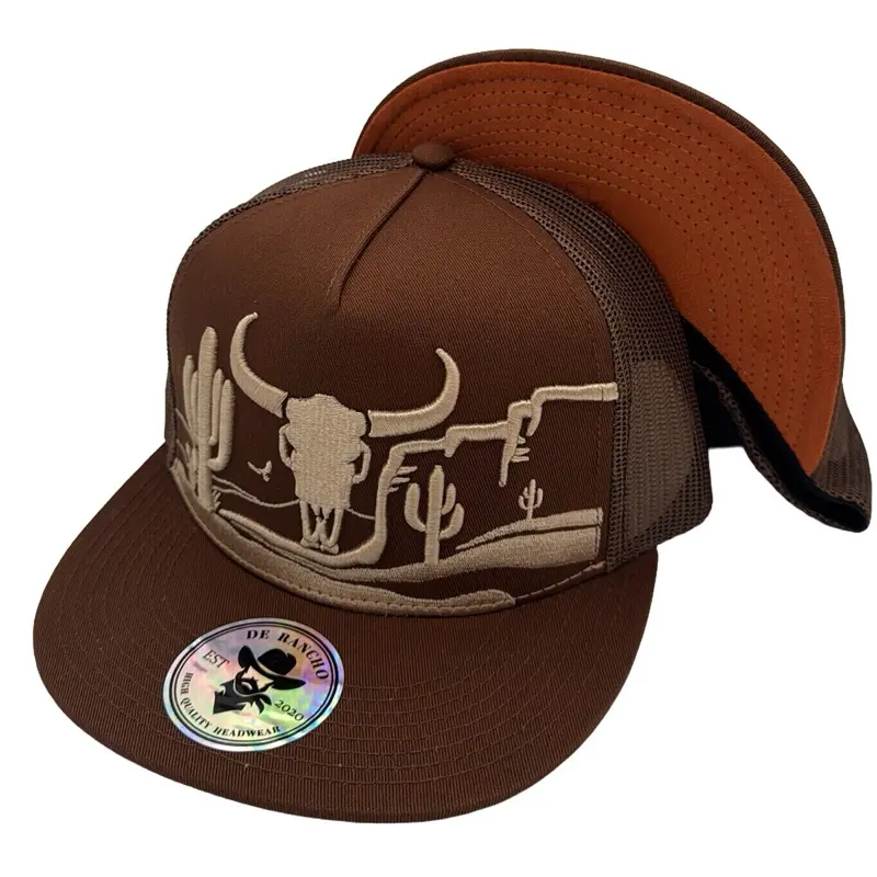 De Rancho Desert  Hat (Brown)