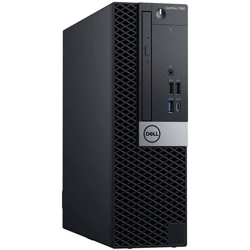 DELL Optiplex 7060 SFF Desktop Computer PC | Intel 8th Gen i7-8700 (6 Core) | 16GB DDR4 Ram 256GB NVMe M.2 SSD | Built-in WiFi & Bluetooth | Windows 11 Pro | Wireless Keyboard & Mouse(Renewed)