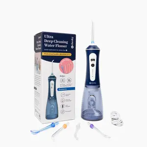 Cheeky Cordless Dental Water Flosser with 5 Floss Heads, 5 Pressure Modes, and Rechargeable Battery