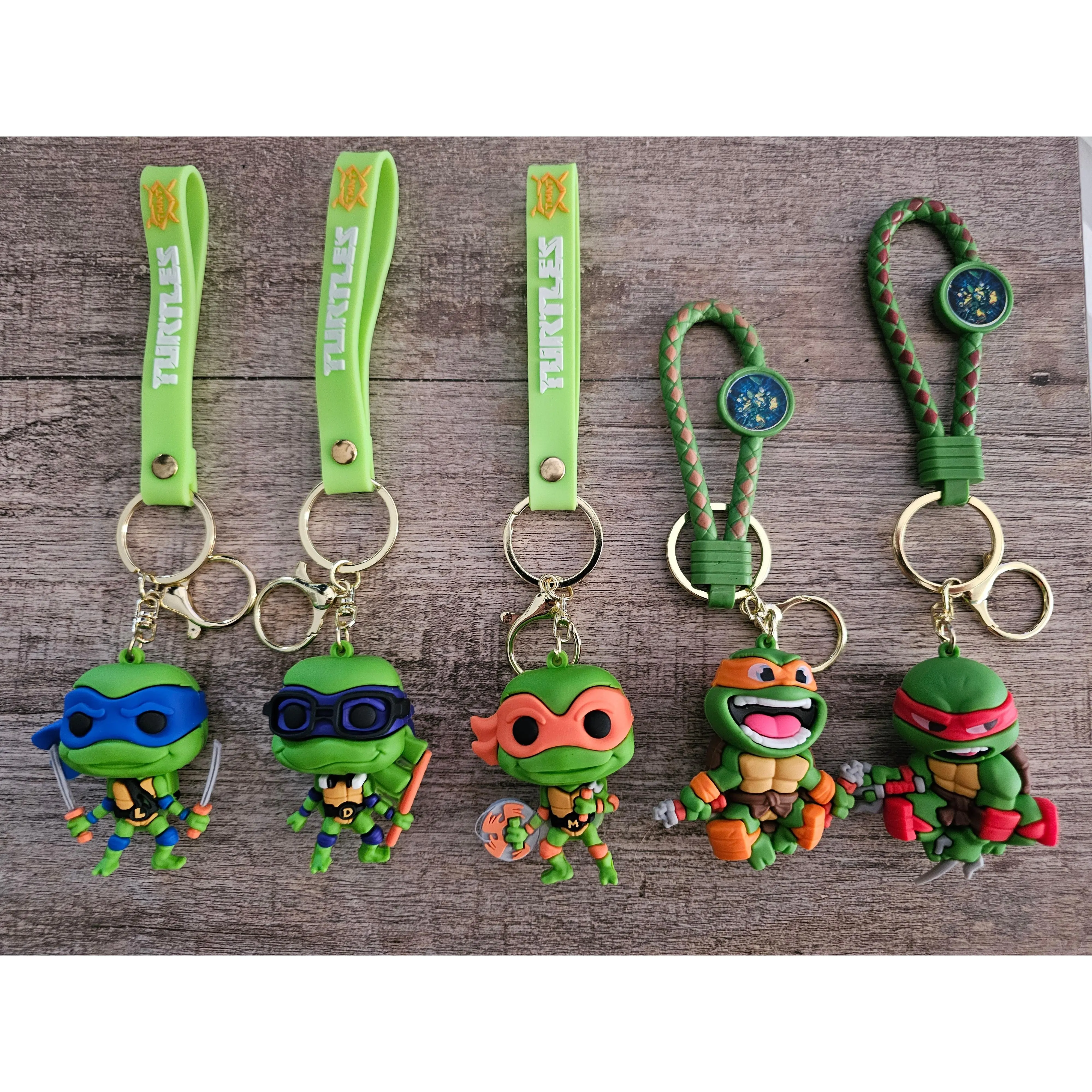 Fighting Turtle Keychains