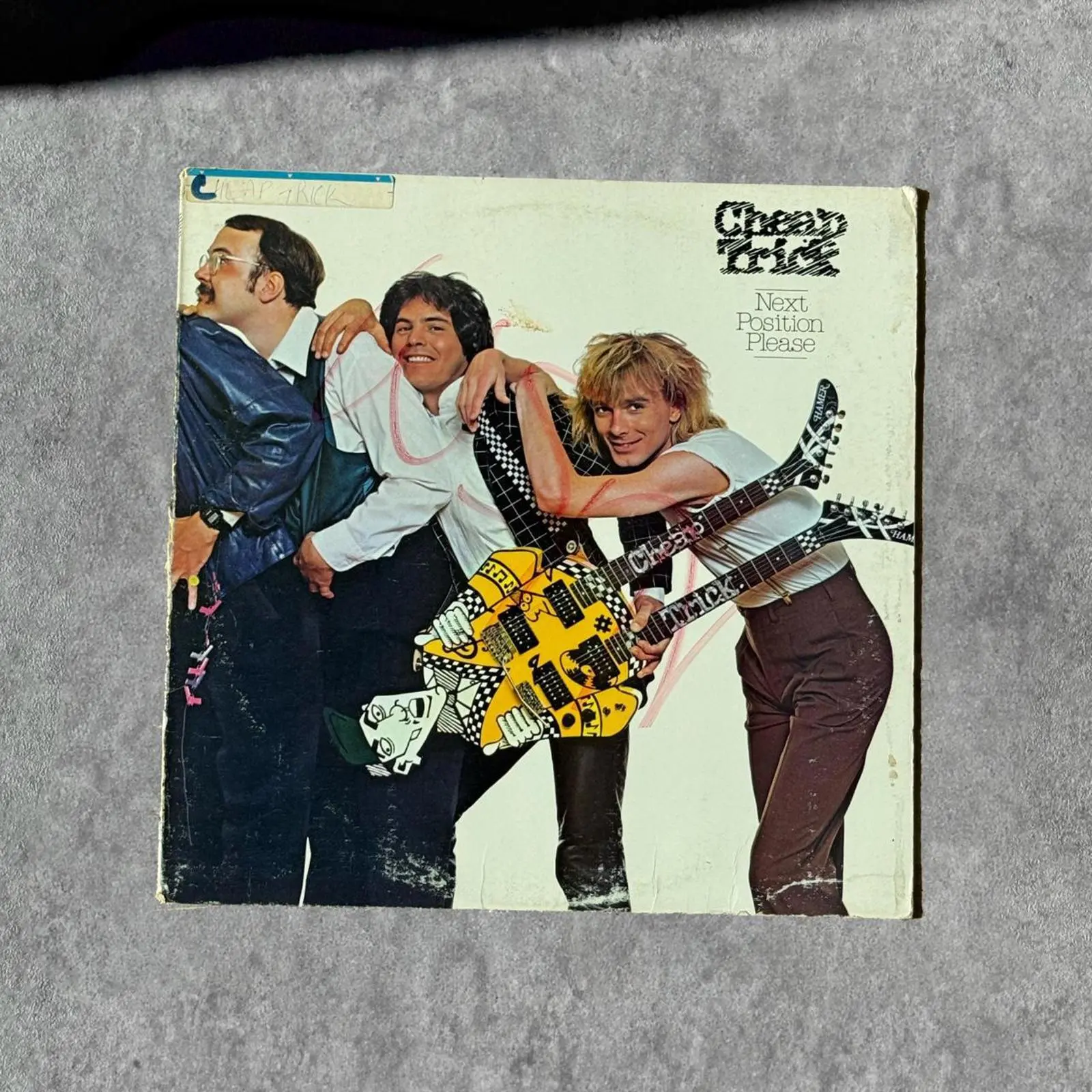 Cheap Trick “Next Position Please” Vintage Record Vinyl