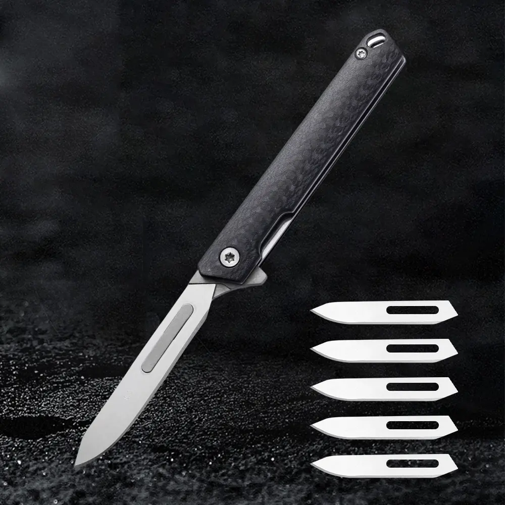 Gentleman Mini EDC Utility Tool, Compact & Durable Pocket Size for DIY & Daily Office Use (Pocket Knife Tool)