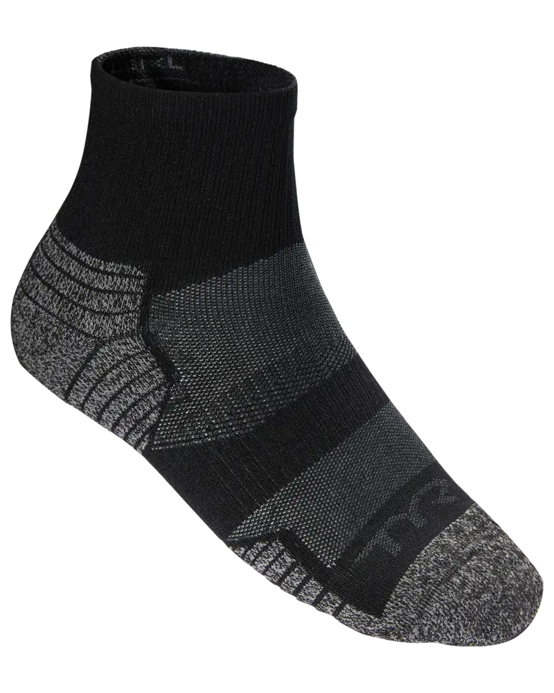 TYR Quarter Socks, Sporty Sweat-Wicking Sports Socks for Athletic Activities, Sporty Sports Socks