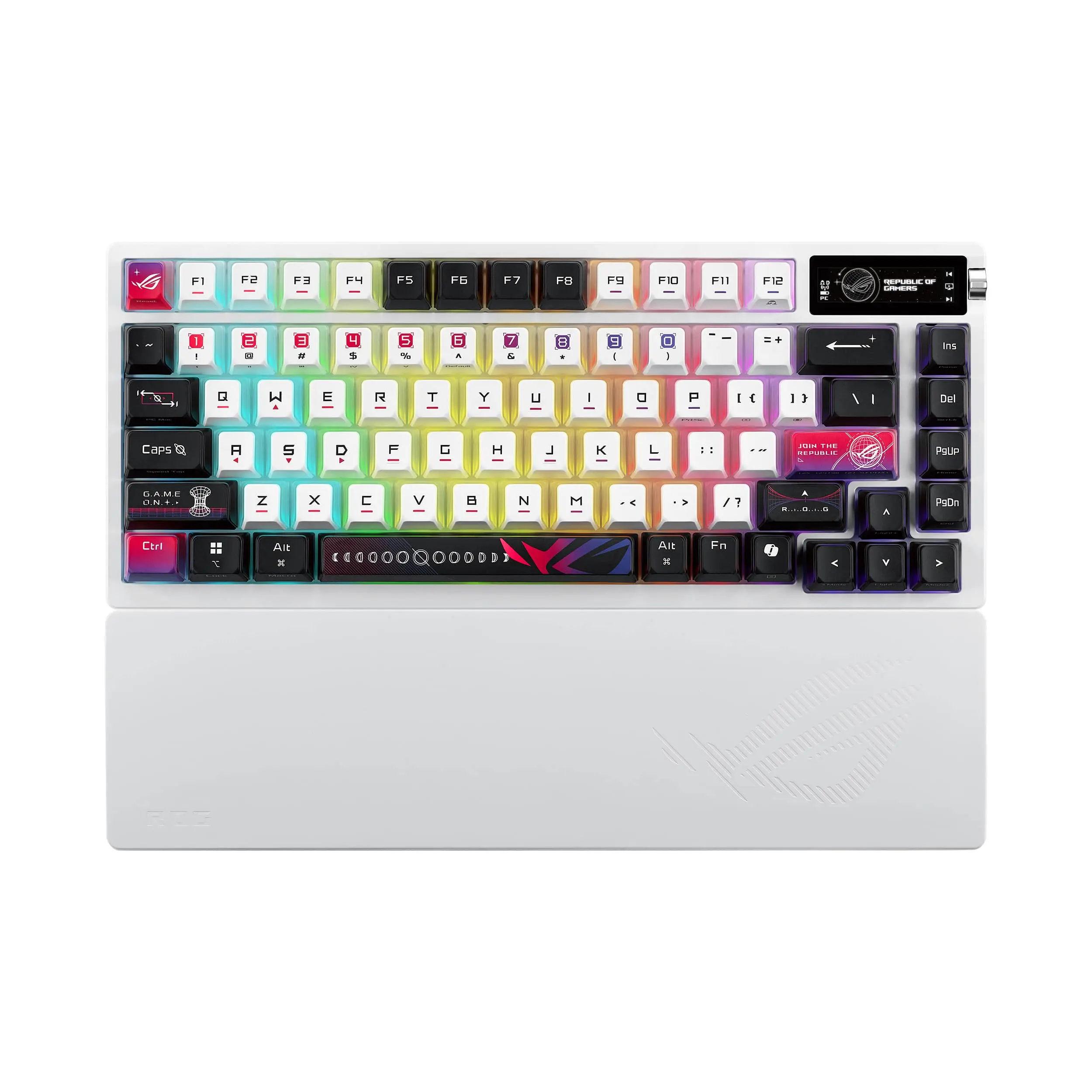 ROG Azoth X 75% Wireless Mechanical RGB Gaming Keyboard with Hot-Swappable ROG NX Snow Switches