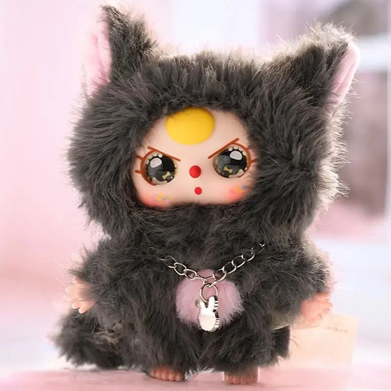 Babythree - cat and dog Mystery Boxes Bag Pendant Bunny Plush Dolls Soft Collectibles Hidden Style 1 Hidden Probability:1/48