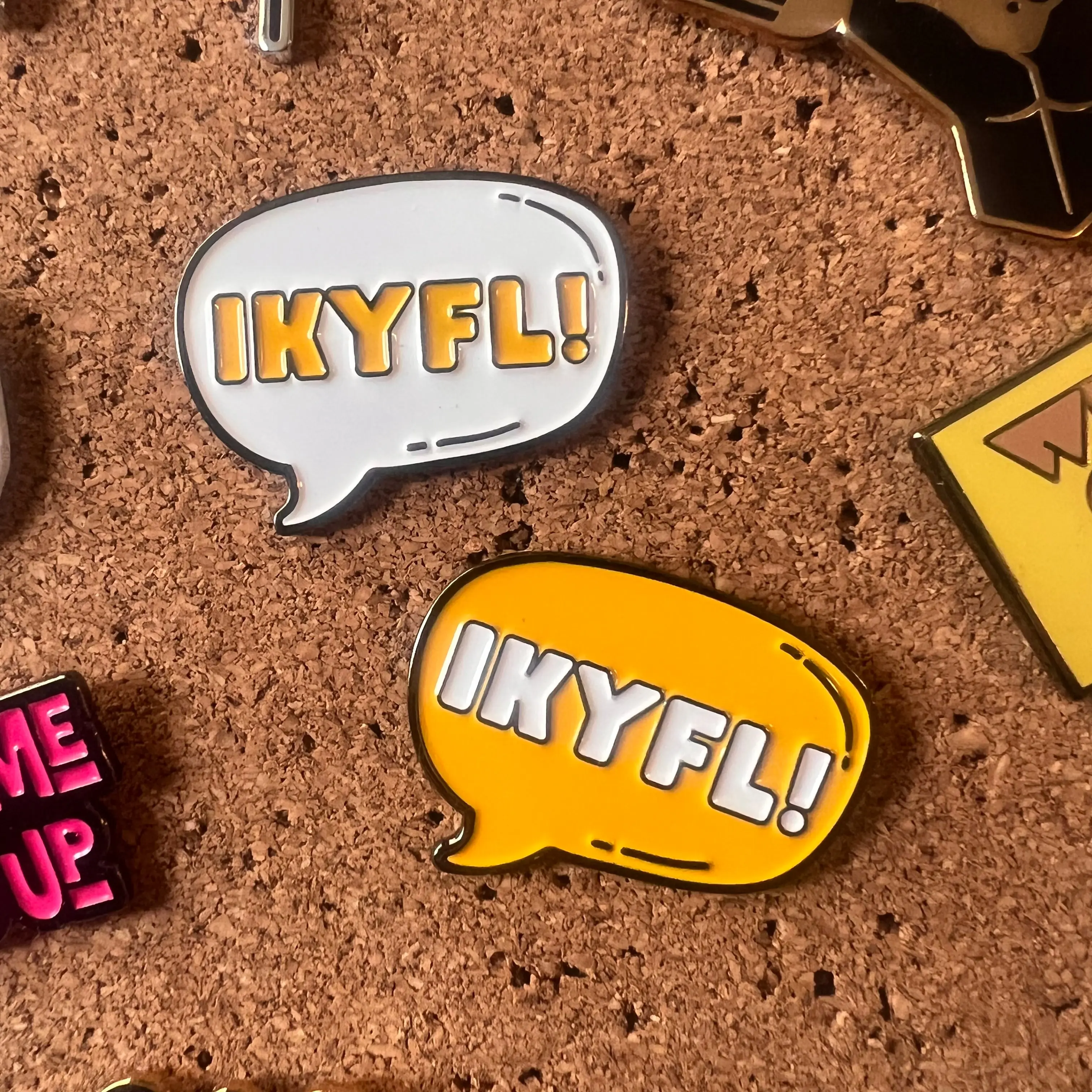 IKYFL Enamel Pin