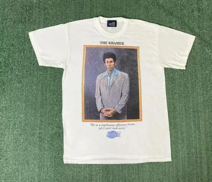 Vintage Seinfeld The Kramer Portrait Shirt Size M