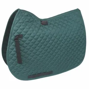 Shires ARMA Lite Saddle Pad Vibrant Color Easy-Care Fabric Contoured Shape Diamond Quilt Pattern Girth Loops Touch Close Straps