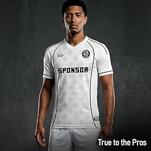 CIKERS Shadow Blade Series Custom Soccer Jersey Sublimation Personalized Soccer Team Jersey, Custom Soccer Shirts Uniform with Name, Number, Team Badge, Gifts for Soccer Lovers 2026