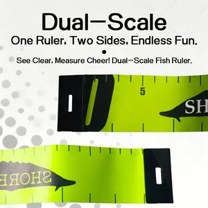 Lightweight Portable Fishing Ruler, Anti-Wrinkle Lure Tape Measure, 4 Meter Scale, 13 Inch Dual-Sided, Fish Measuring Tool