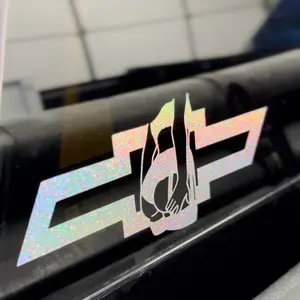 Official Chevy Logo Decal - Durable Vinyl Sticker