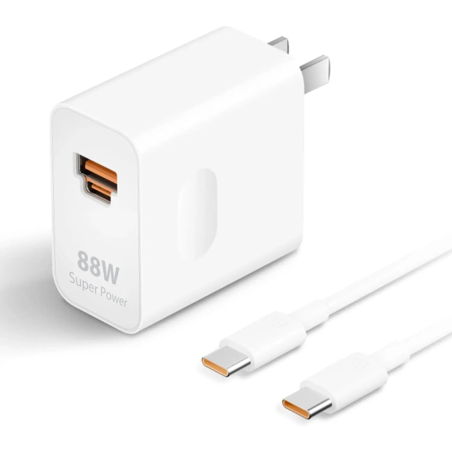 88W USB C Charger Block - GaN Charge Block, Fast Charging Type C Adapter, 20w, 65w Dual Port PD+QC Wall Charger for iPhone 16/15/Pro Max, Android Phone, , ,  and More