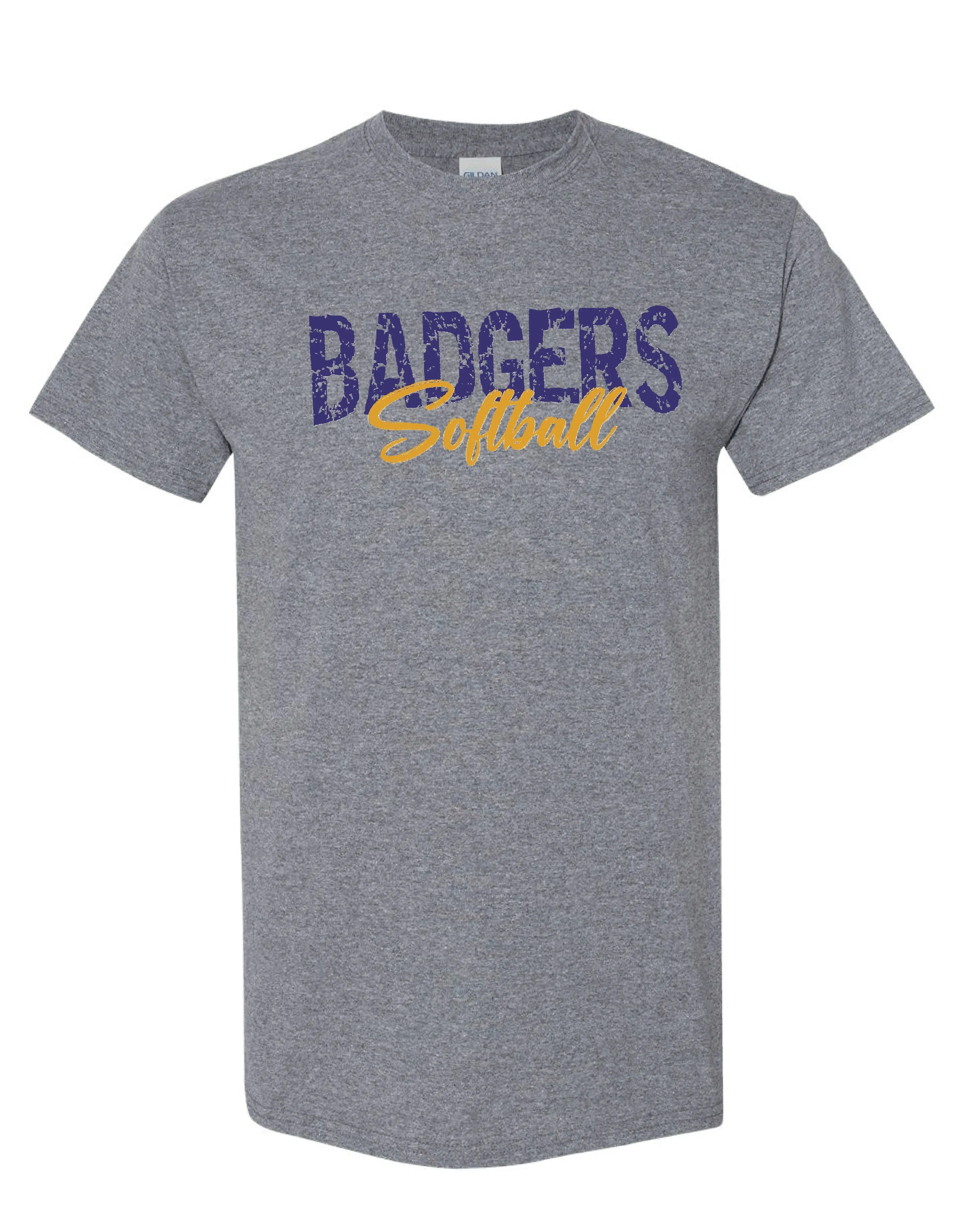 Badgers Softball Vintage T-shirt