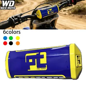 WD NICE MOTO Motocross Atv Square Handlebar Bar Pad, Fat Chest Protector, Cross Bar for 1-1/8 Handle Bar, Motorcycle Dirt Pit Bike Parts, Motor Parts Accessories