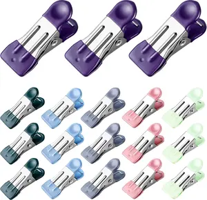 30 Pack Clothes Pins,  Chip Clips, Mini Clothes Pins for Photo, Chip Clips Bag Clips Food Clips, Heavy Duty, Bag Clips for Food, Mini Clothespins