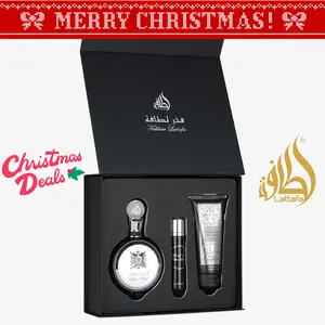 Lattafa Fakhar 3 pcs Giftset EDP 100ml + 20ml EDP + Body Shower 100ml