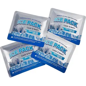 Cooler Ice Packs  Ice Packs for Coolers Long Lasting Freezer Packs for Cooler Bag, Lunch Bags, Cooler Backpacks