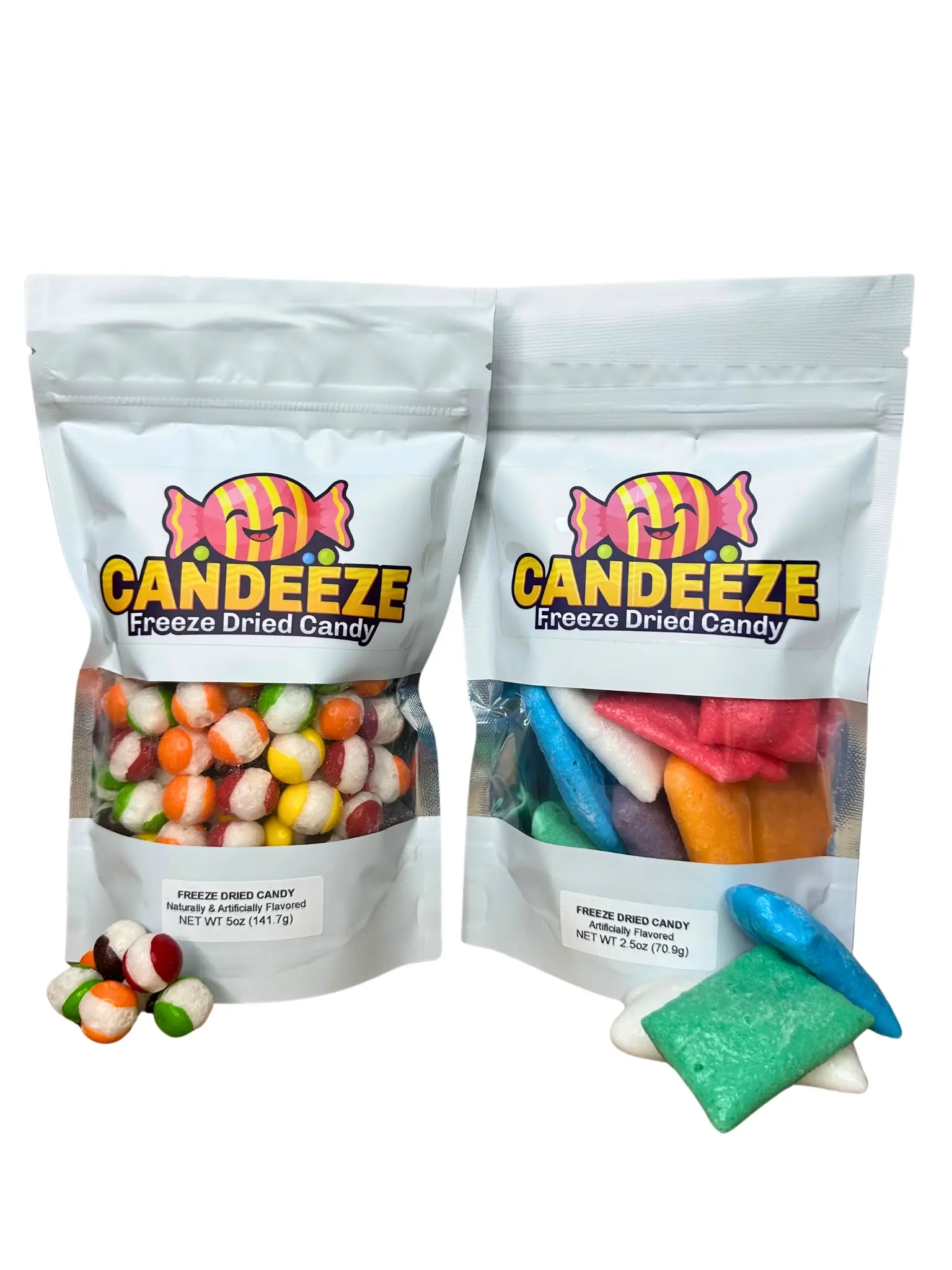 Crunchy Candy Duo Pack - Freeze Dried Candy (Rainbow Crunch & Air Crunch)