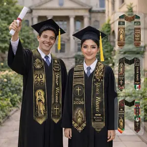 Custom Mexican Graduation Stole, Mexican Flag Graduation Sash 2026, Mexico Pattern Stole, Custom Name & School Sash Senior Graduation Gift Graduation Stole