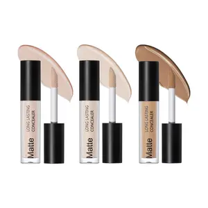 Long-lasting Matte Concealer (3 Counts), Lightweight Concealer Stick, Full Coverage Concealer for Dark Circles, Highlighting, Daily Makeup Accessories