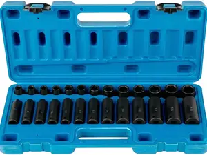 mpact Socket Set 3/8 Inches 26 Piece Impact Sockets, Deep/Standard Socket
