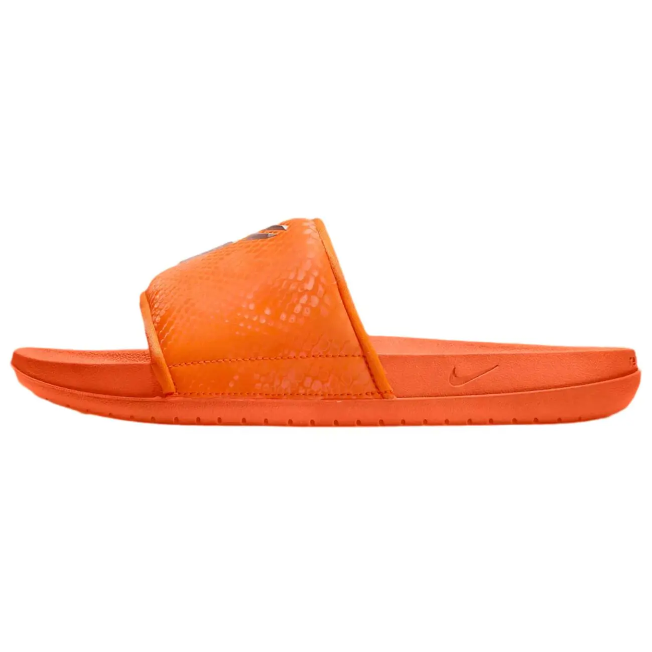 Nike Kobe Offcourt Slide Safety Orange Comfort Unisex Metallic Silver IF2870-800