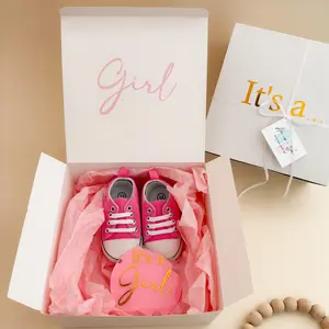 Gender Reveal Gift Set – “It’s a Boy / It’s a Girl” Baby Announcement Gift