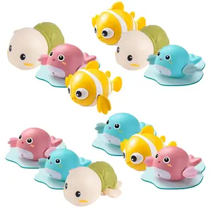 12 Pack Mold Free Bath Toys, Float on Water | Easy-Grip Baby & Toddler Bath Toy Set | Great Baby Pool Toys