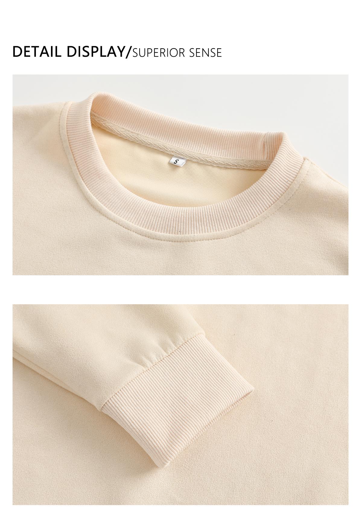 3-pack: men’s crewneck sweatshirt, men’s pullover sweatshirt.Loose, comfortable fit, no print design—simple and versatile for home, everyday casual wear, campus, and commuting to work.