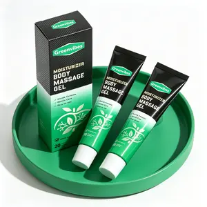 Greenvibes 20g Body Massage Gel, Mild Daily Care Formula Eases Body Discomfort While Delivering Deep Skin Hydration