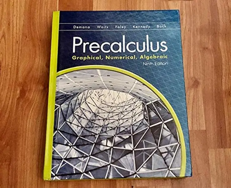 USED Book - Precalculus: Graphical, Numerical Algebraic by WAITS DEMANA (Hardcover) - english