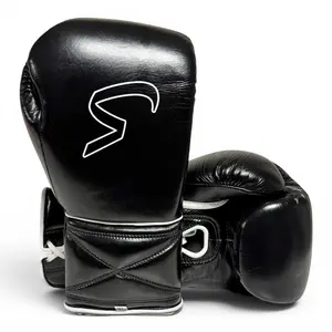 “Midnight Shadow” SVNTBOX FOUNDATIONS BOXING GLOVES (Lace-up)
