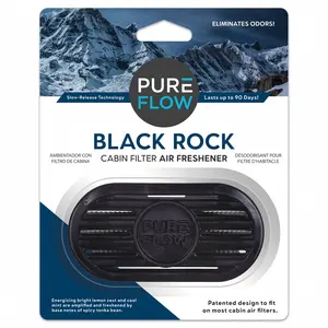 Cabin Filter Air Freshener, Black Rock