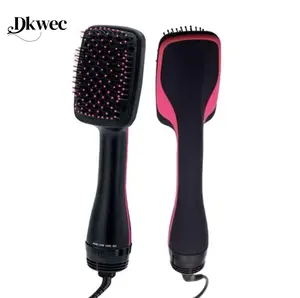 2-in-1 hot air comb multifunctional hair dryer,  dry wet dual-use lazy curler