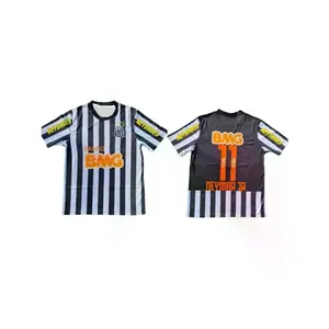 Retro Soccer Jersey, Neymar Jr 11 Vintage Football Shirt 2011 12 Kit, Brazilian Fan Apparel, Unisex Sports Gift US