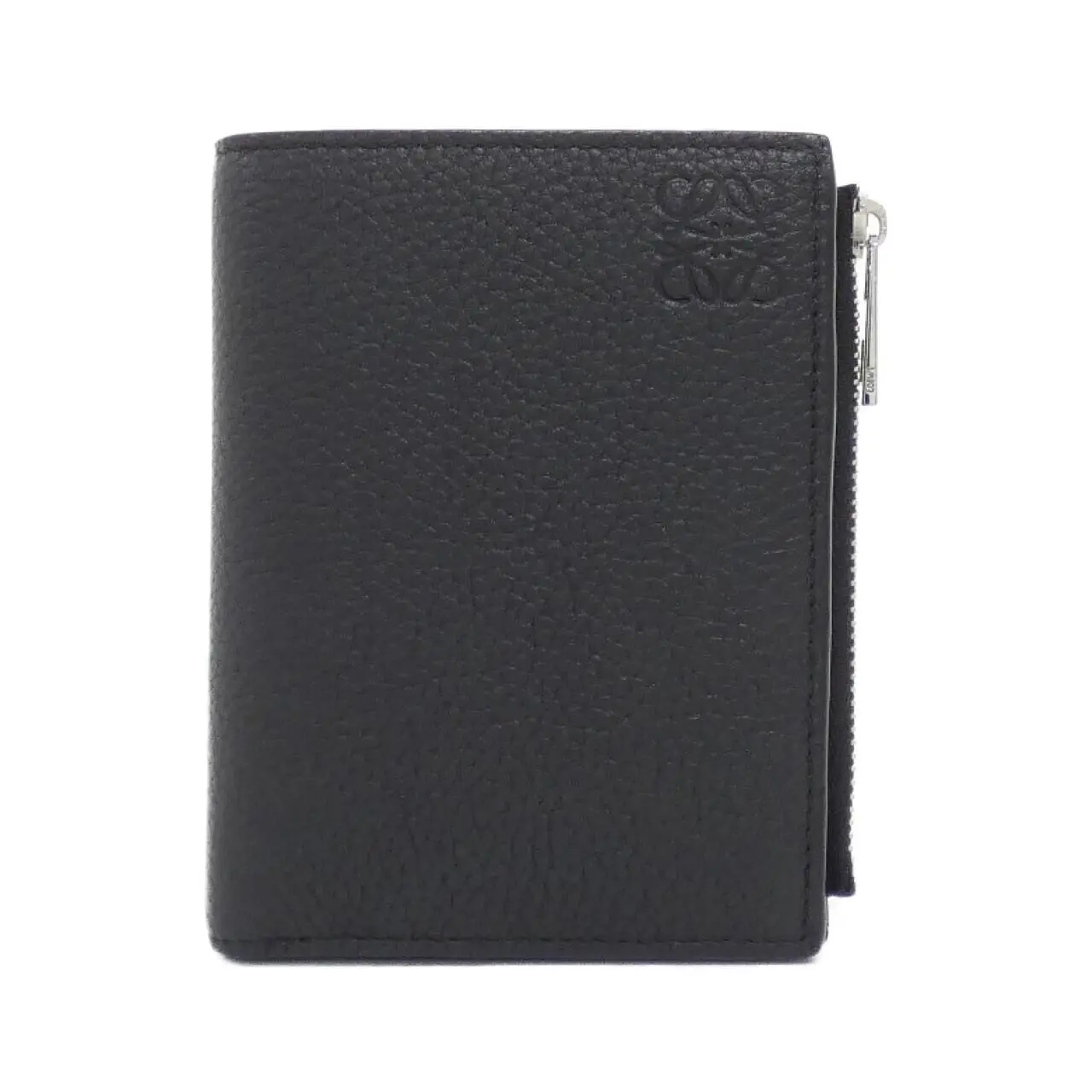 Pre-owned Loewe Calfskin Small Leather Goods Calf Bifold Wallet